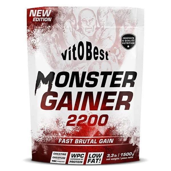 Vitobest - Monster Gainer 2200 (1,5 kg) - 1.5 kg - Imagen del producto en Findit