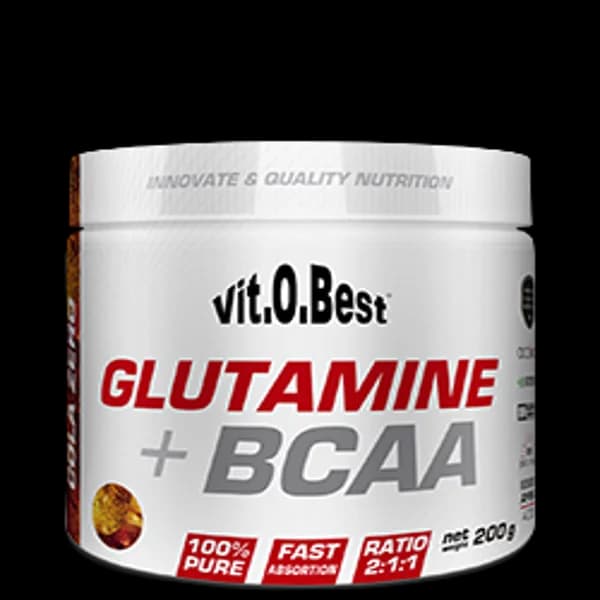 Vitobest - Glutamina+BCAA (200 g) - 0.2 kg - Imagen del producto en Findit