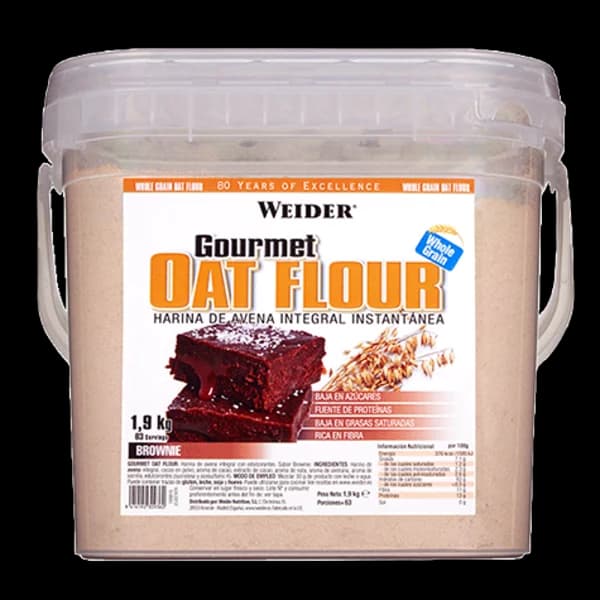 Weider - Gourmet Oat Flour (1,9 kg) - 1.9 kg - Imagen del producto en Findit