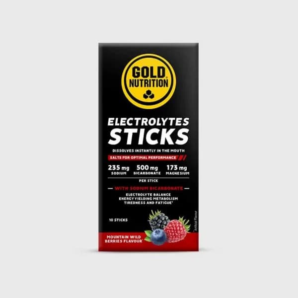 GoldNutriton - Electrolytes Sticks (10 Sticks) - 10 ud - Imagen del producto en Findit