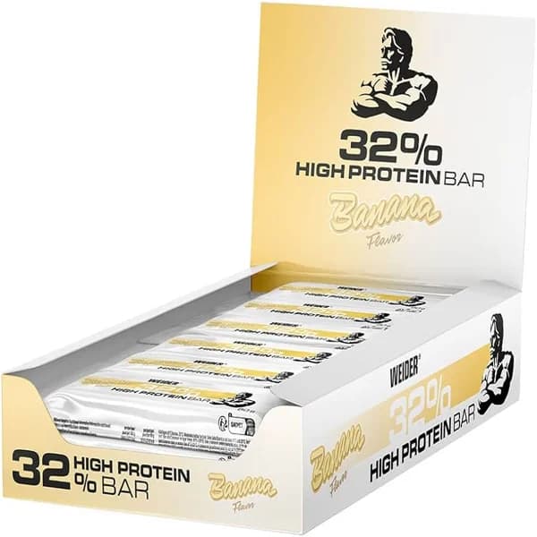 Weider - 32% Protein Bar (24 unidades/60 g) - 1.44 kg - Imagen del producto en Findit