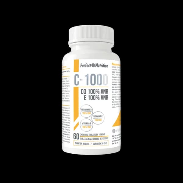 Perfect Nutrition - C-1000 + D3 + E (60 tabs) - 60 ud - Imagen del producto en Findit