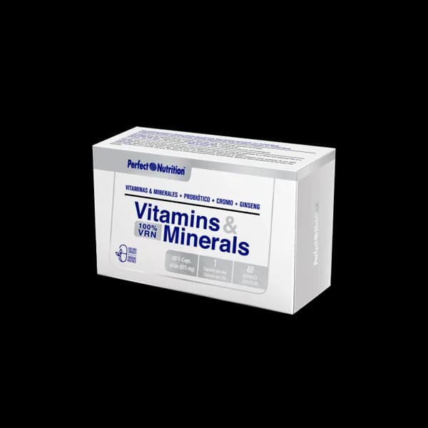 Perfect Nutrition - Vitamins & Minerals (60 caps) - 60 ud - Imagen del producto en Findit