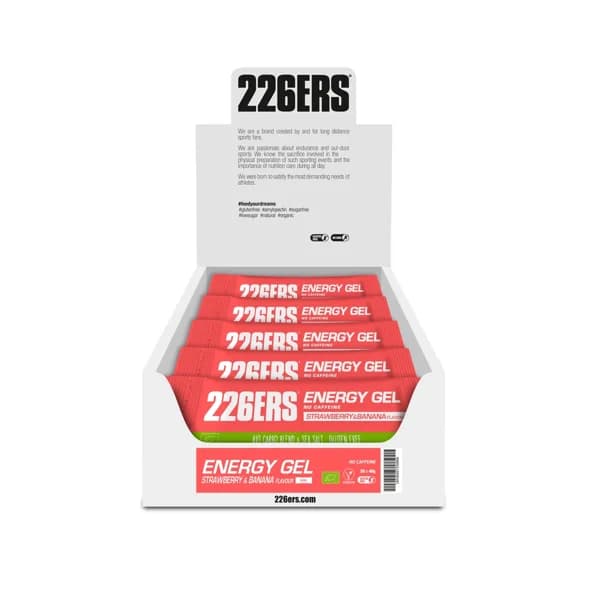 226ERS - Energy Gel Caja (30 x 40 g) - 1.2 kg - Imagen del producto en Findit
