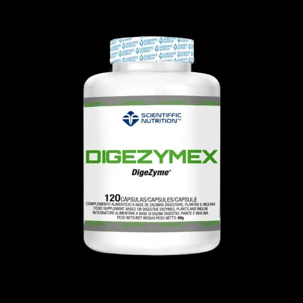 Scientiffic Nutrition – Digezymex (120 caps) - 120 ud - Imagen del producto en Findit