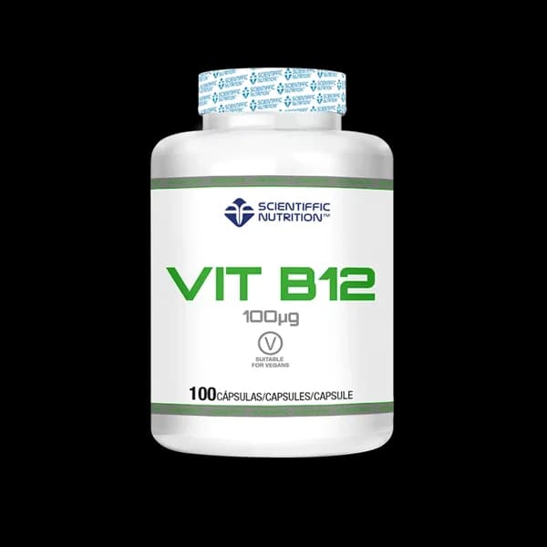 Scientiffic Nutrition - Vit B12 (100 caps) - 100 ud - Imagen del producto en Findit