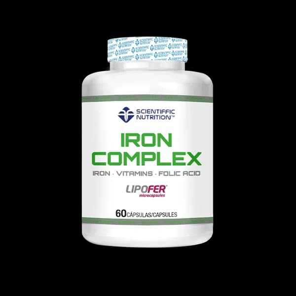 Scientiffic Nutrition - Iron Complex (60 caps) - 60 ud - Imagen del producto en Findit