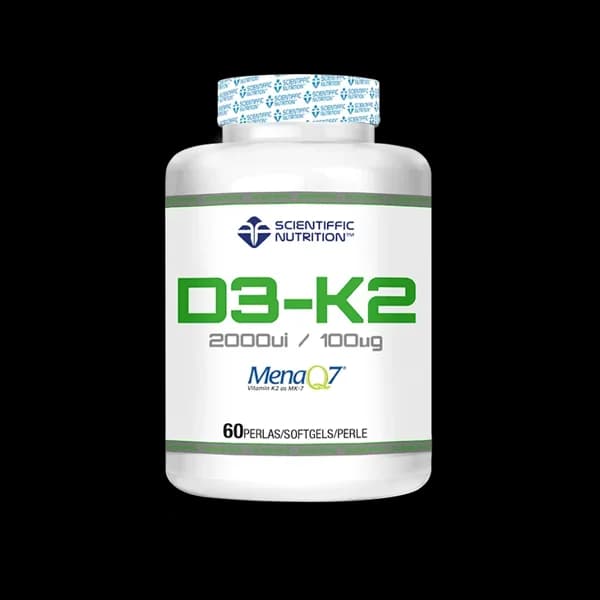 Scientiffic Nutrition - Vit D3-K2 (60 perlas) - 60 ud - Imagen del producto en Findit