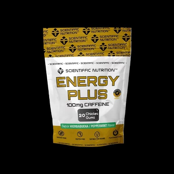 Scientiffic Nutrition - Energy Plus (20 chicles) - 20 ud - Imagen del producto en Findit