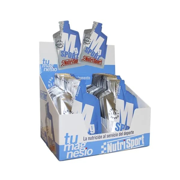 NutriSport - Magnesio en Gel Caja (24 Ud x 25 ml) - 0.6 l - Imagen del producto en Findit