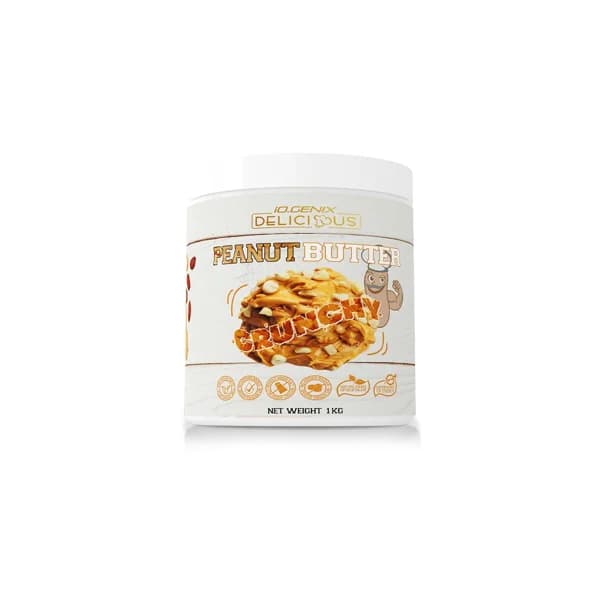 iO.Genix - Peanut Butter Crunchy (1 kg) - 1 kg - Imagen del producto en Findit