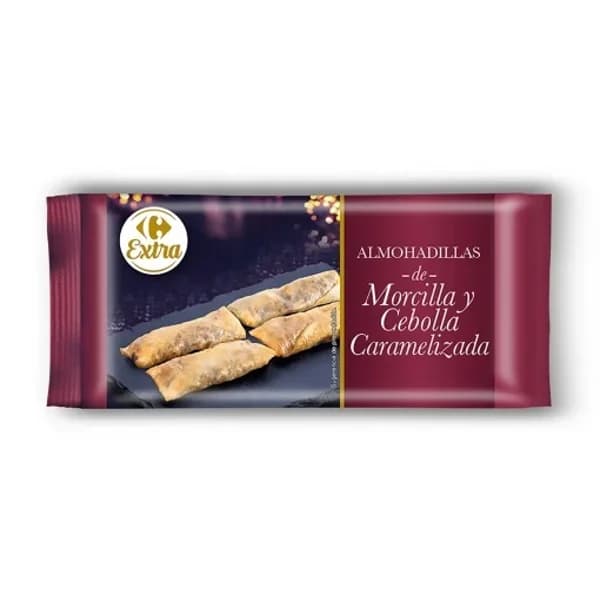 Almohadillas de morcilla y cebolla caramelizada Carrefour Extra 150 g. - 1 ud - Imagen del producto en Findit