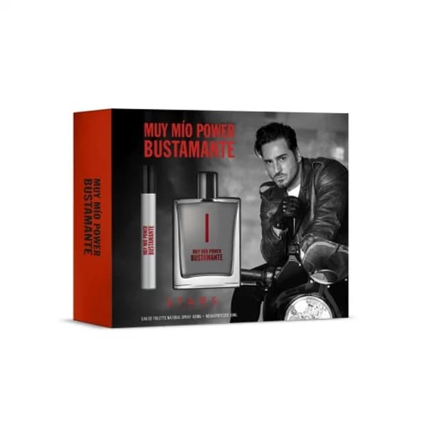 Estuche Bustamante Muy Mío Power: colonia natural spray 100 ml y megaspritzer 10 ml. - 1 ud - Imagen del producto en Findit
