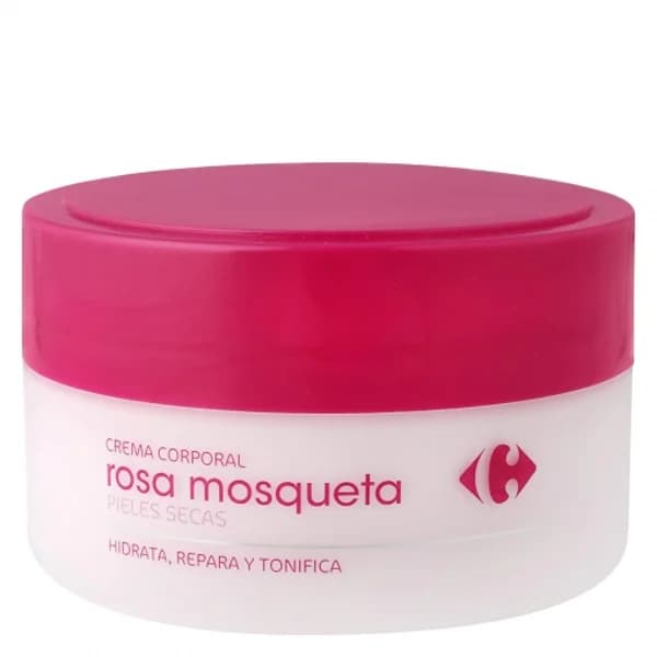 Crema corporal Rosa Mosqueta pieles secas Carrefour 200 ml. - 0.2 l - Imagen del producto en Findit