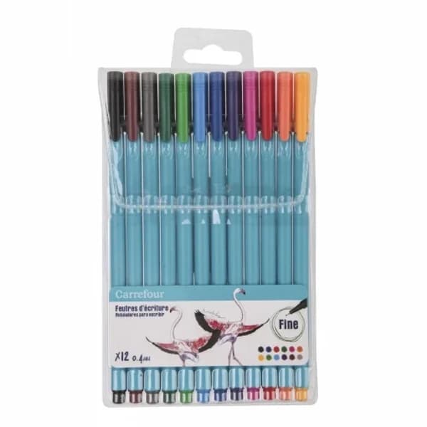 Pack 12 Rotuladores Escritura 0,4 mm - 11.88 ud - Imagen del producto en Findit