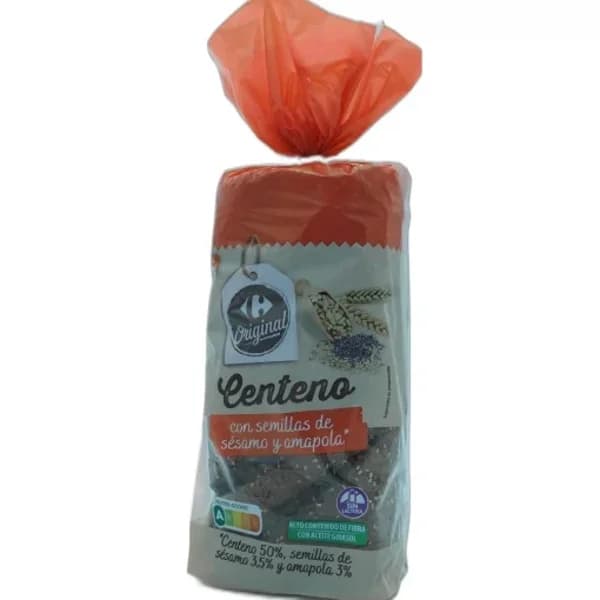Pan de molde centeno Original Carrefour si lactosa 675 g. - 0.68 kg - Imagen del producto en Findit