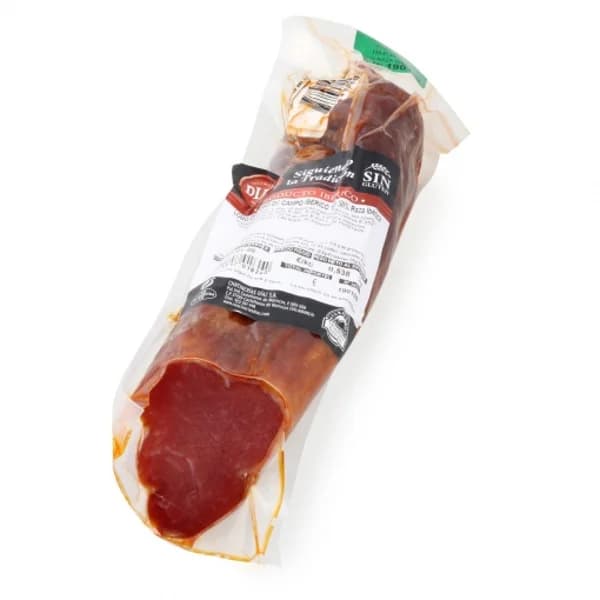 Lomo de Cebo de Campo Ibérico 50% Raza Ibérica Embutidos Díaz sin gluten pieza de 300 g aprox - 0.3 kg - Imagen del producto en Findit