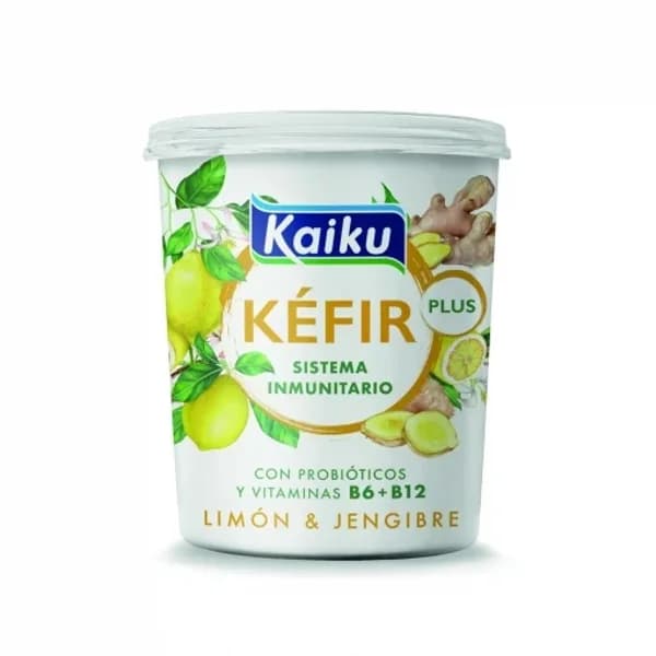 Kéfir con limón y jengibre 350 g - 0.35 kg - Imagen del producto en Findit
