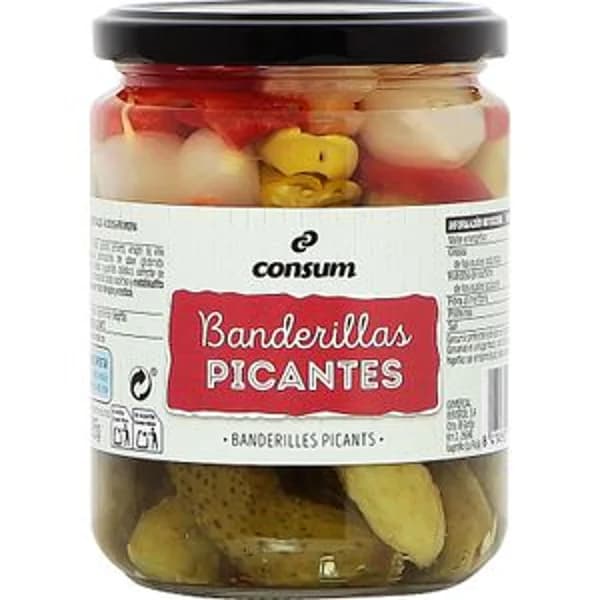 Banderillas Picantes Frasco - 0.22 kg - Imagen del producto en Findit