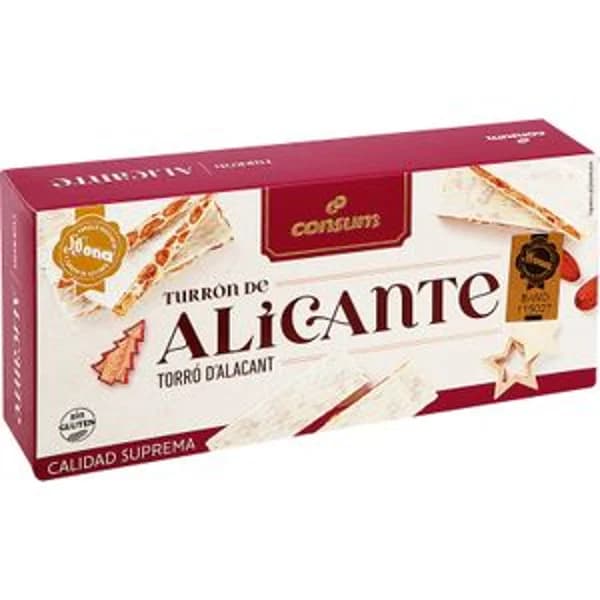 Turrón Alicante Suprema - 1 ud - Imagen del producto en Findit