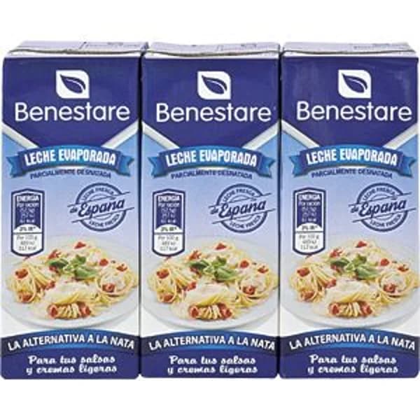 Leche Evaporada Pack de 3 - 0.6 l - Imagen del producto en Findit