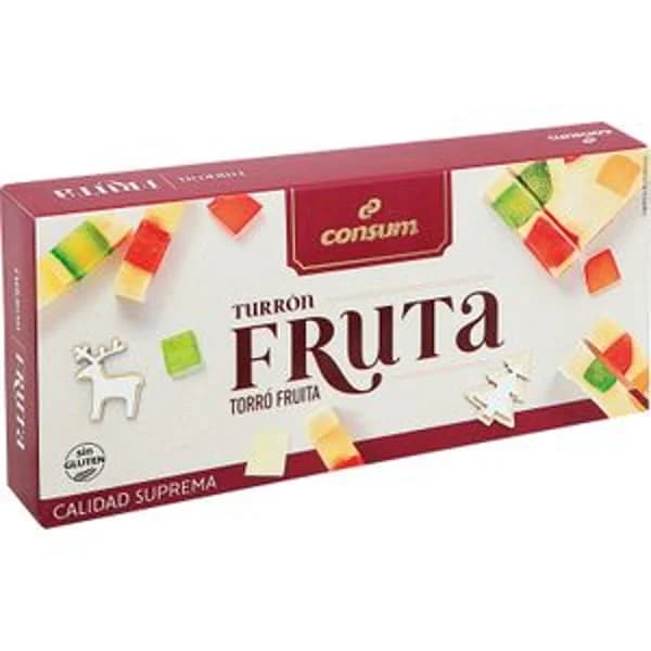 Turrón Fruta - 1 ud - Imagen del producto en Findit