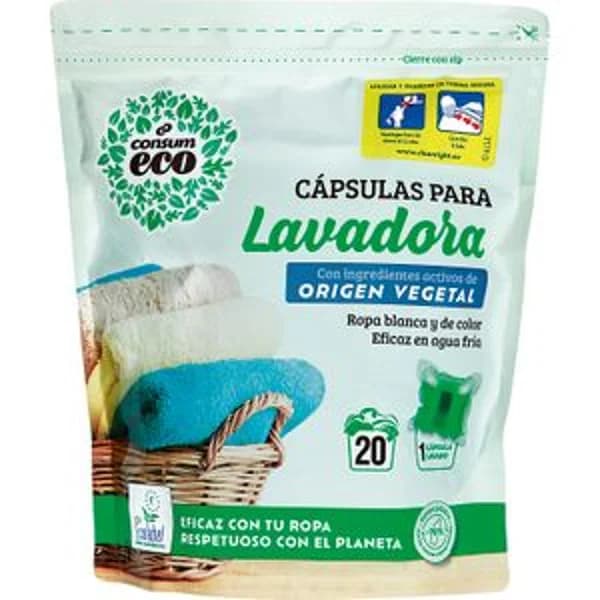 Detergente Cápsulas Eco - 19.96 ud - Imagen del producto en Findit