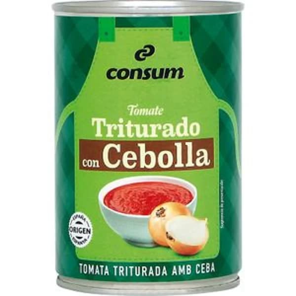 Tomate Triturado con Cebolla - 0.39 kg - Imagen del producto en Findit