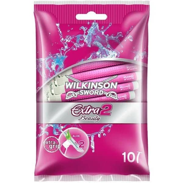 Maquinilla desechable WILKINSON Extra 2, bolsa 10 uds. - 1 ud - Imagen del producto en Findit