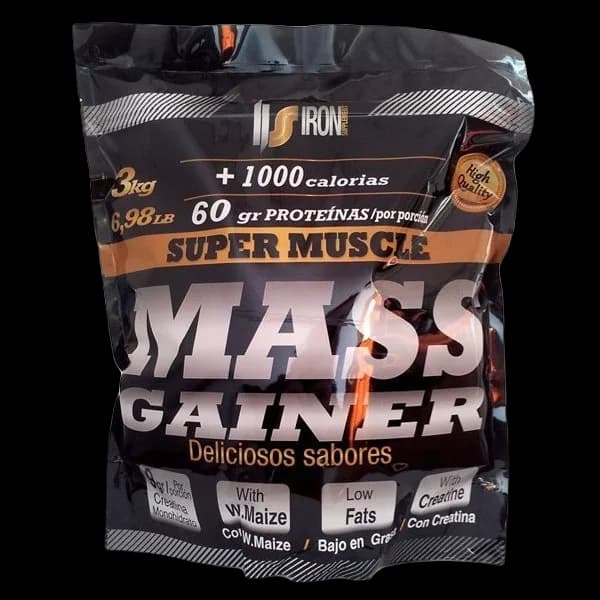 Iron supplements - Super Muscle Mass Gainer (7 Kg) - 7 kg - Imagen del producto en Findit