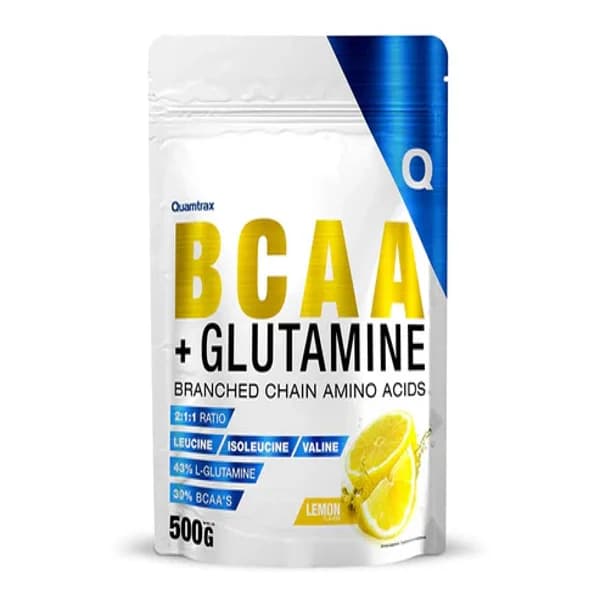 Quamtrax Nutrition - BCAA + Glutamine (500 g) - 0.5 kg - Imagen del producto en Findit