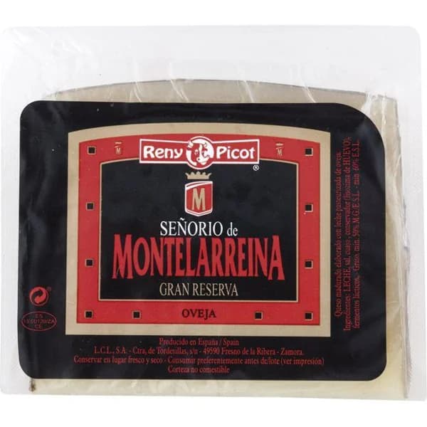 Queso gran reserva de oveja SEÑORIO MONTELARREINA, cuña 225 g - 1 ud - Imagen del producto en Findit