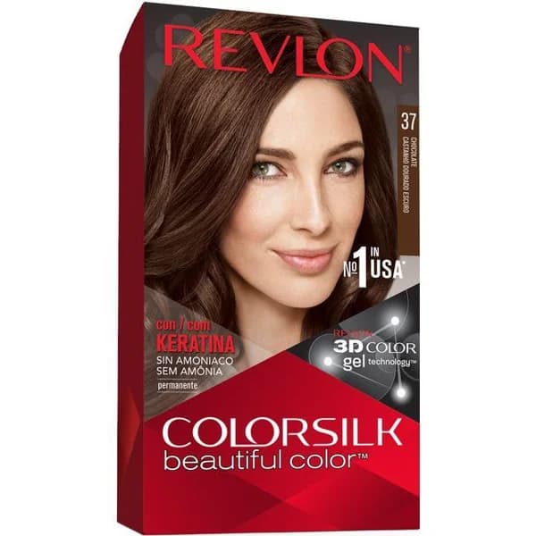 Tinte chocolate N.37 REVLON COLORSILK, caja 1 ud - 1 ud - Imagen del producto en Findit