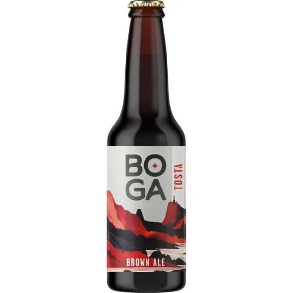 Cerveza Tossta Browmn  BOGA, botellín 33 cl - 1 ud - Imagen del producto en Findit