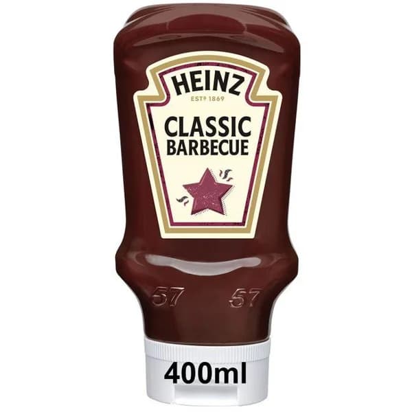Salsa barbacoa classic HEINZ, bocabajo 400 ml - 0.4 l - Imagen del producto en Findit