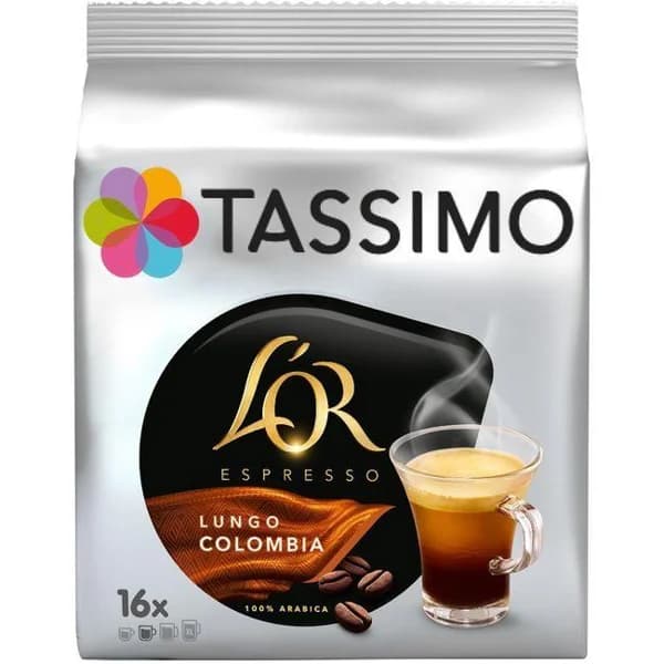 Café Colombia TASSIMO L'OR, paquete 16 uds - 16 ud - Imagen del producto en Findit