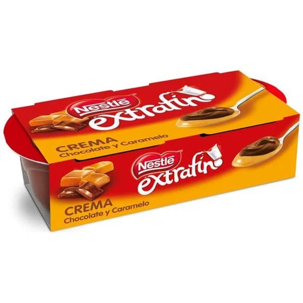 Extrafino de chocolate con caramelo NESLÉ, pack 2x70 g - 1 ud - Imagen del producto en Findit