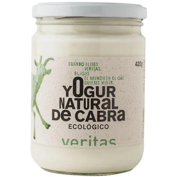 Yogur de cabra VERITAS, tarro 420 g - 1 ud - Imagen del producto en Findit