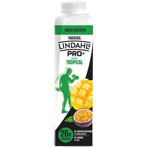 Producto lácteo tropical LINDAHLS, tarrina 330 ml - 1 ud - Imagen del producto en Findit