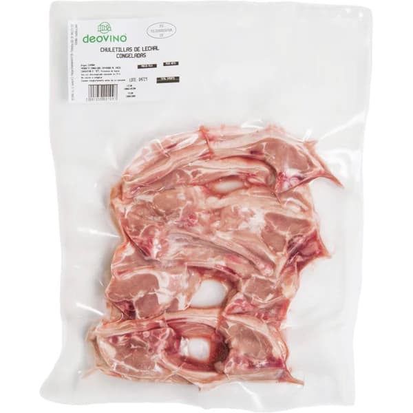 Chuletas de Cordero Lechal Congeladas - 1 ud - Imagen del producto en Findit