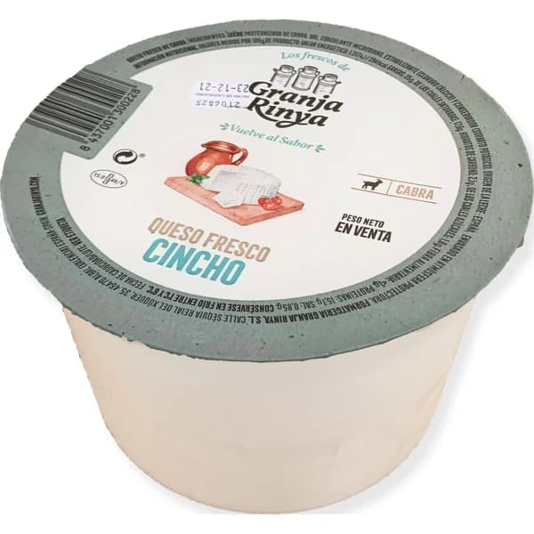 Queso Fresco Cincho Med/Sal - 0 kg - Imagen del producto en Findit
