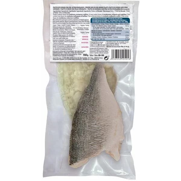 Filete de dorada con piel ALIGATOR, bolsa 180 g - 0.18 kg - Imagen del producto en Findit