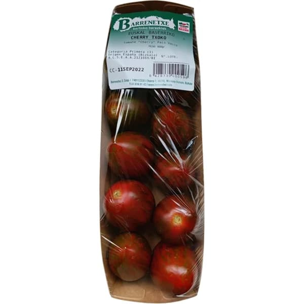 Tomate Cherry Txoko EUSKAL BASERRI, bandeja 300 g - 0.3 kg - Imagen del producto en Findit