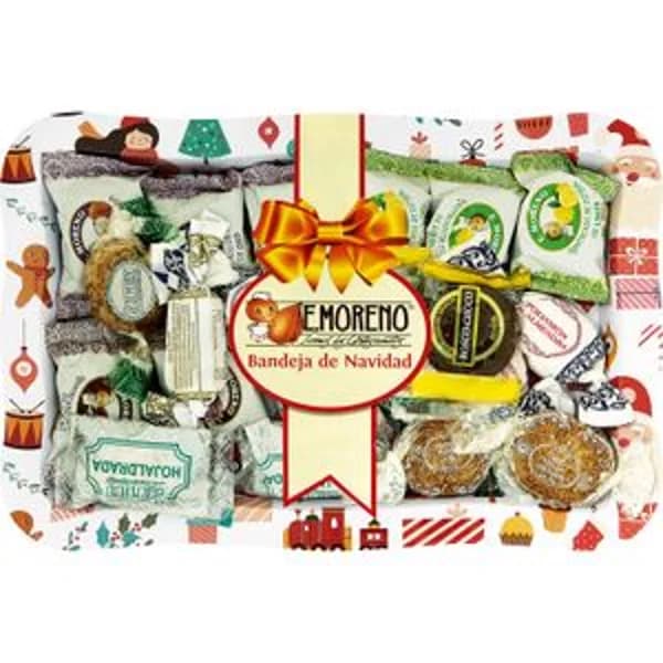 Surtido Bandeja Metal Polvorones-Mantecados - 1 ud - Imagen del producto en Findit