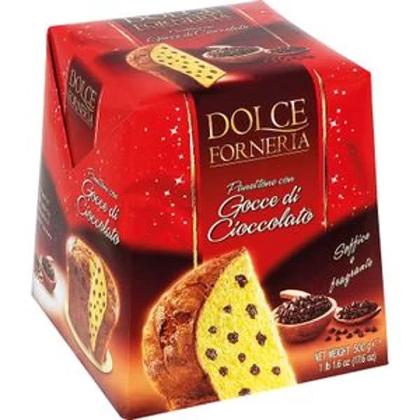 Panettone con Pepitas de Chocolate - 0.5 kg - Imagen del producto en Findit
