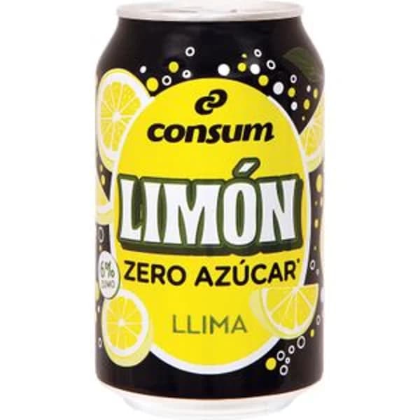 Refresco Zero Limón Lata - 0.33 l - Imagen del producto en Findit