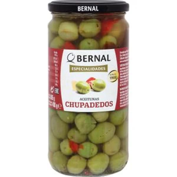 Aceitunas Chupadedos Frasco - 0.4 kg - Imagen del producto en Findit