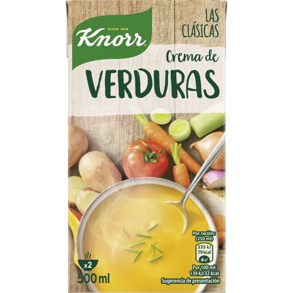 Crema de Verduras las Clasicas - 0.5 l - Imagen del producto en Findit