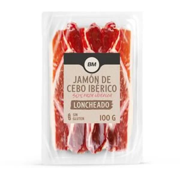 Jamón ibérico de cebo 100 g - 0.1 kg - Imagen del producto en Findit
