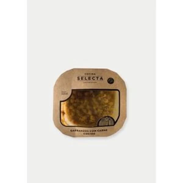 Garbanzos con carne 100% artesana 400 g - 1 ud - Imagen del producto en Findit